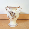 Jarrón ánfora de cerámica de Capodimonte